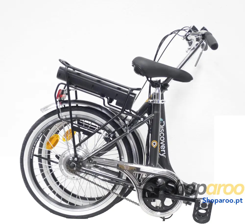 Discovery E1000 Rear Motor 24v bicicleta elétrica dobrável 20’’ cor preta antracite adultos unissexo cinzento escuro