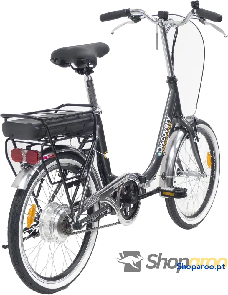 Discovery E1000 Rear Motor 24v bicicleta elétrica dobrável 20’’ cor preta antracite adultos unissexo cinzento escuro