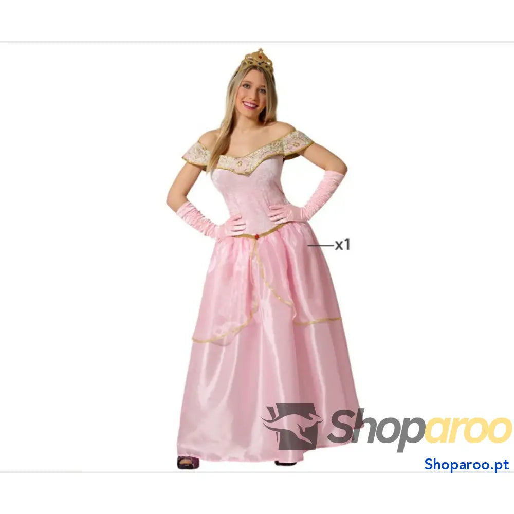 Disfarce Princesa Cor de Rosa