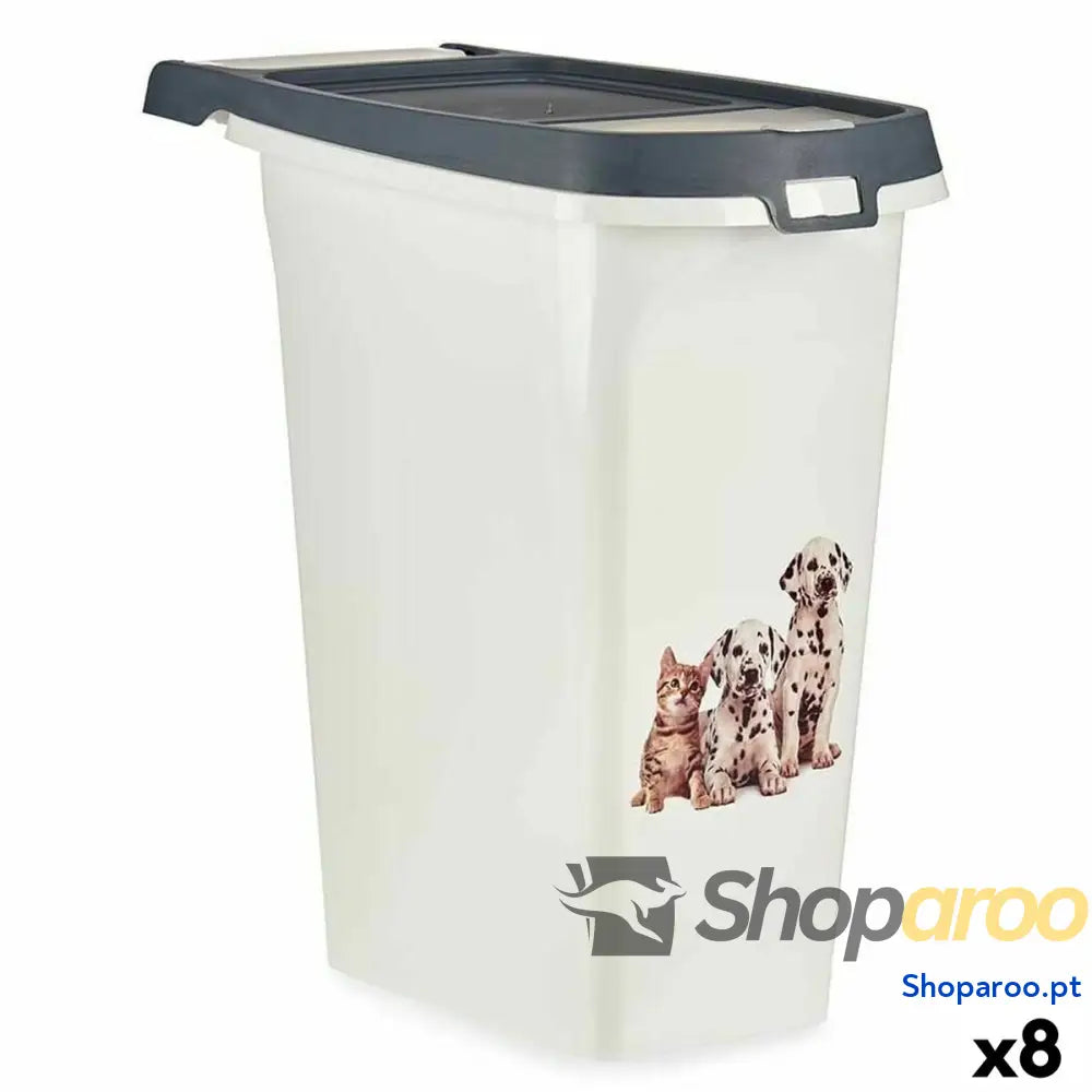 Dispensador Animais de Estimação Antracite 10 L (8 Unidades)