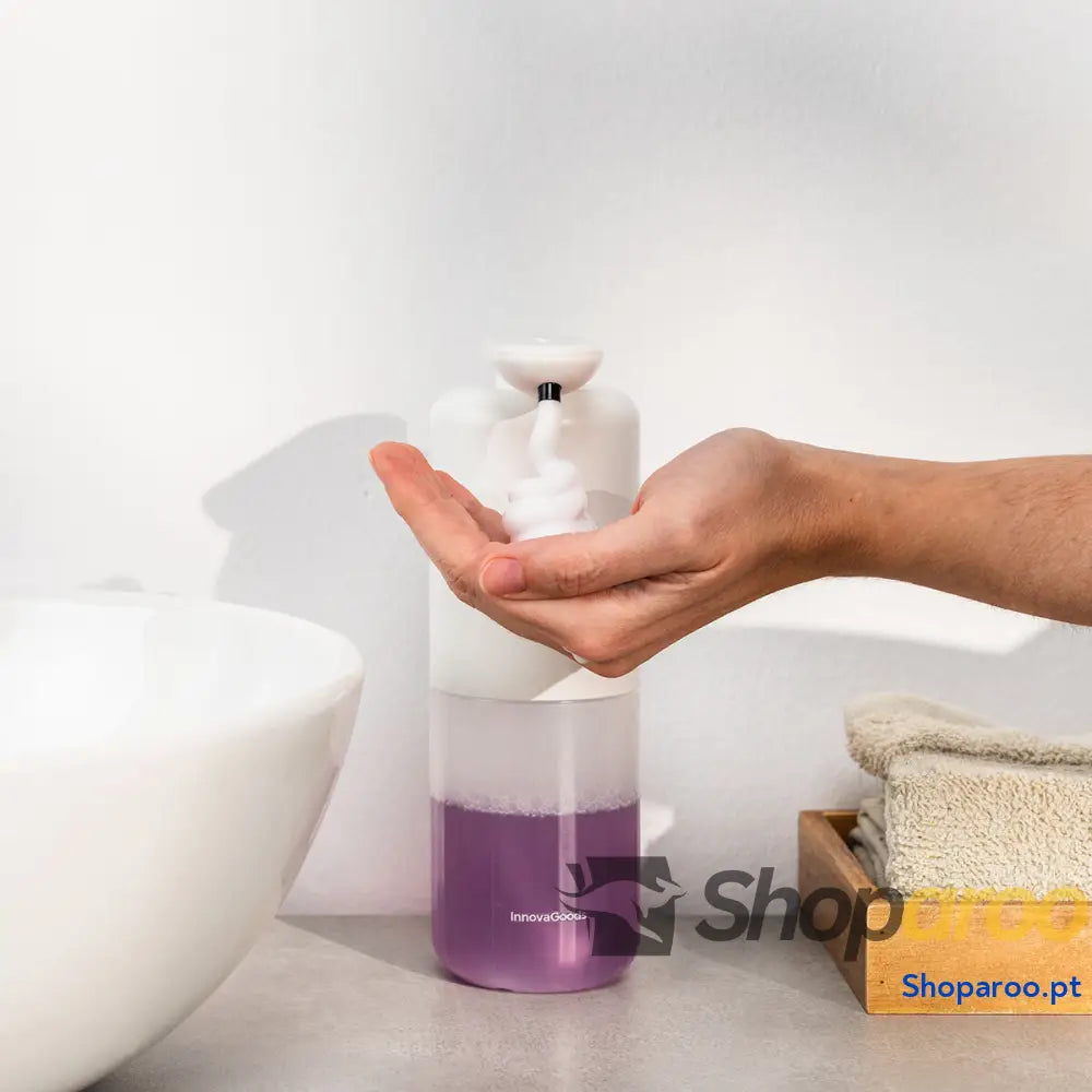 Dispensador Automático Recarregável de Sabonete em Espuma Bitefom InnovaGoods