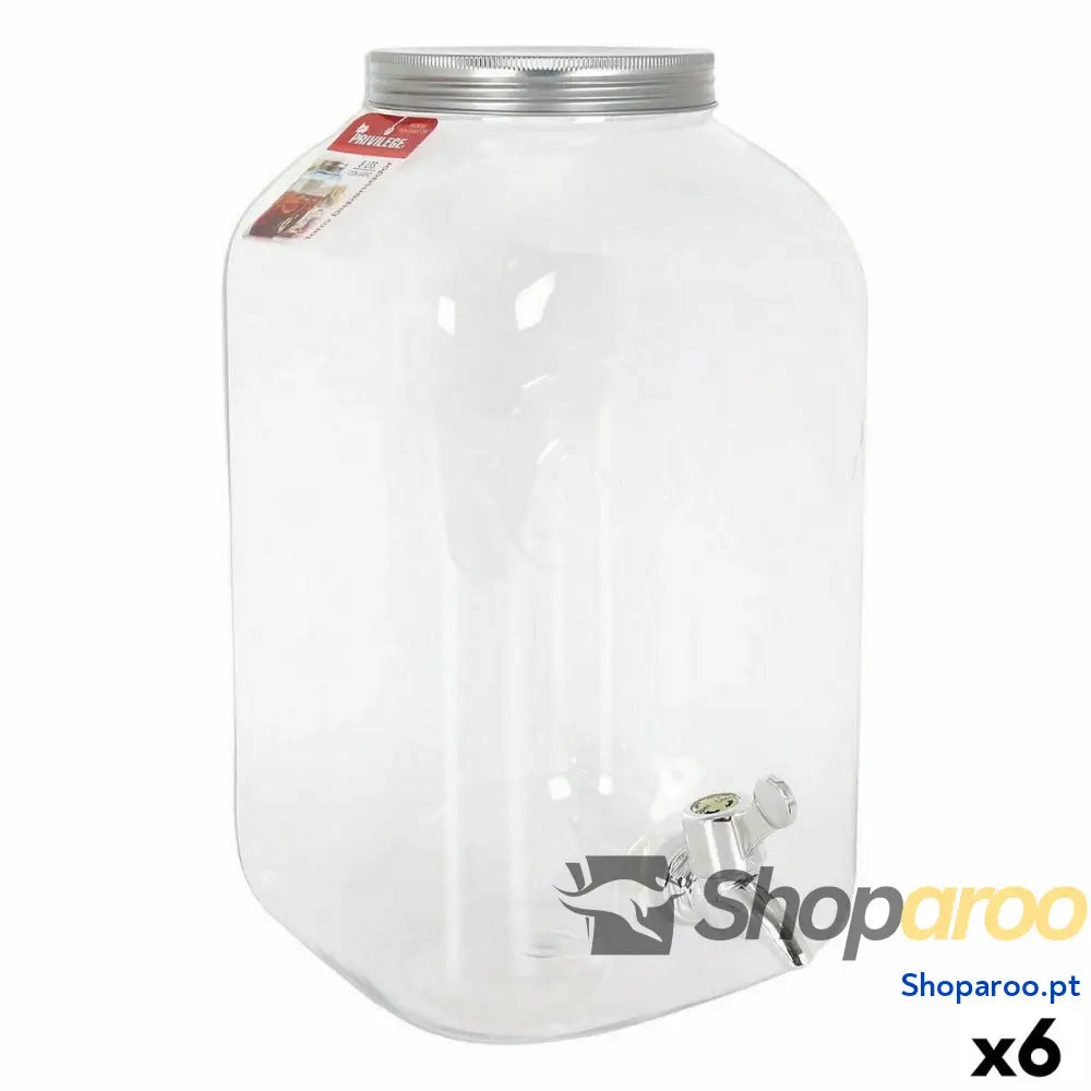 Dispensador de bebidas Privilege Frasco 8 L (6 Unidades)