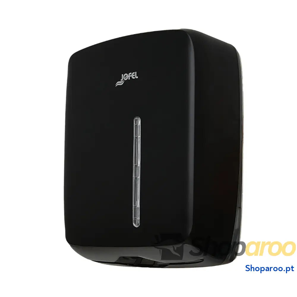 Dispensador de papel Jofel Zig Zag Timeless Preto