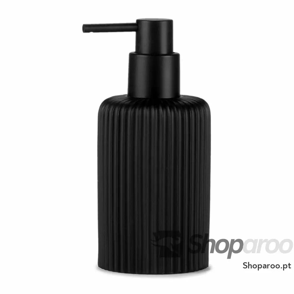 Dispensador de Sabão Andrea House Mate Preto Resina (Ø 7 x 16 cm) (270 ml)