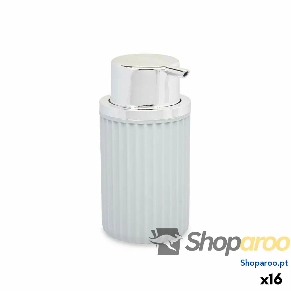 Dispensador de Sabão Berilo 3236 2 Cinzento Plástico 450 ml 7 x 14,5 8,5 cm (16 Unidades)