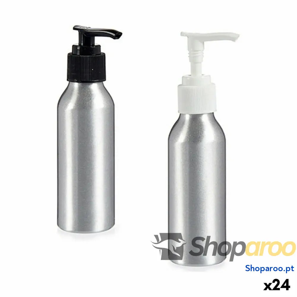 Dispensador de Sabão Berilo CH9979 1 Prateado Metal Polipropileno 100 ml 4 x 13 5 cm (24 Unidades)