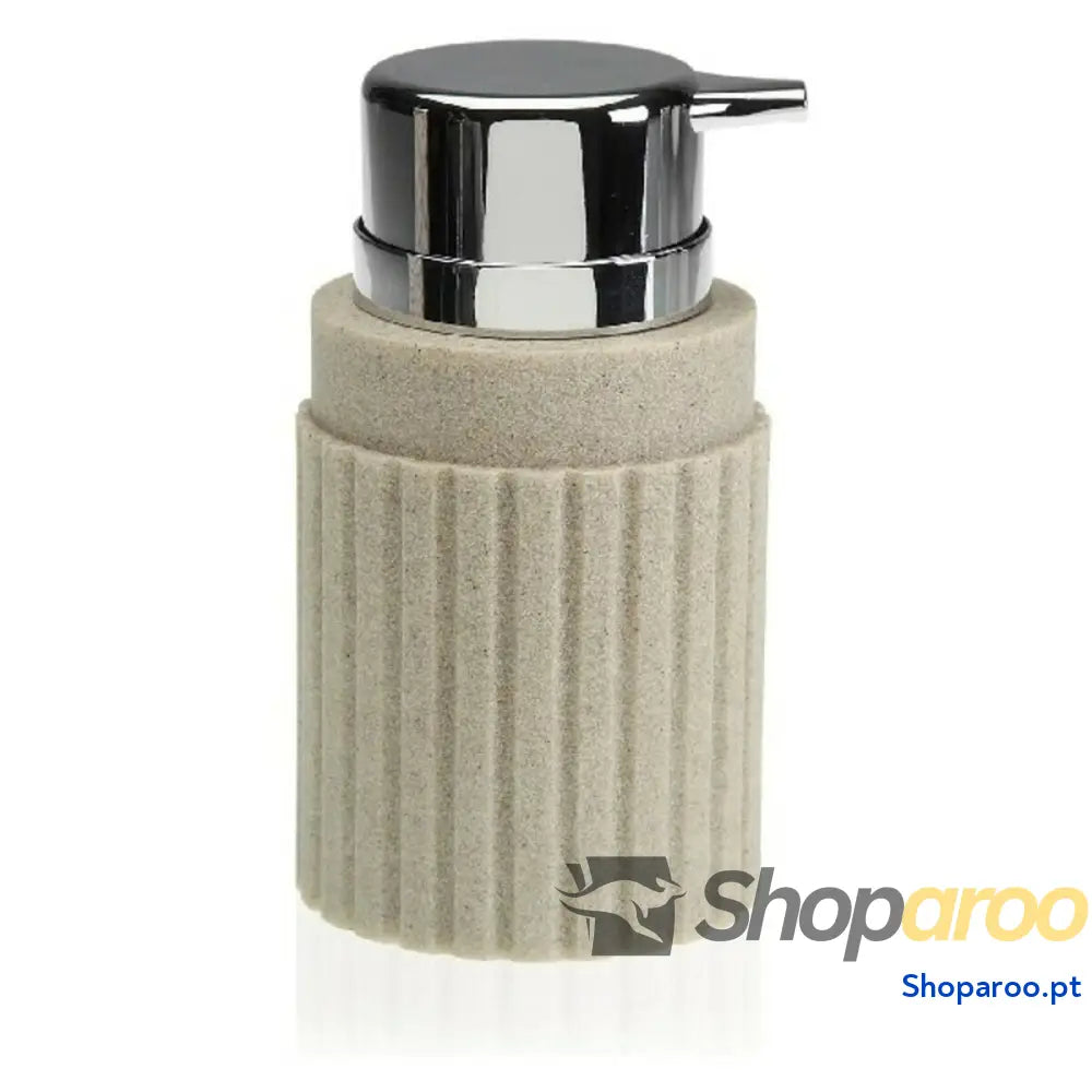 Dispensador de Sabão Versa Arenito Resina ABS (8 x 14,5 8 cm)