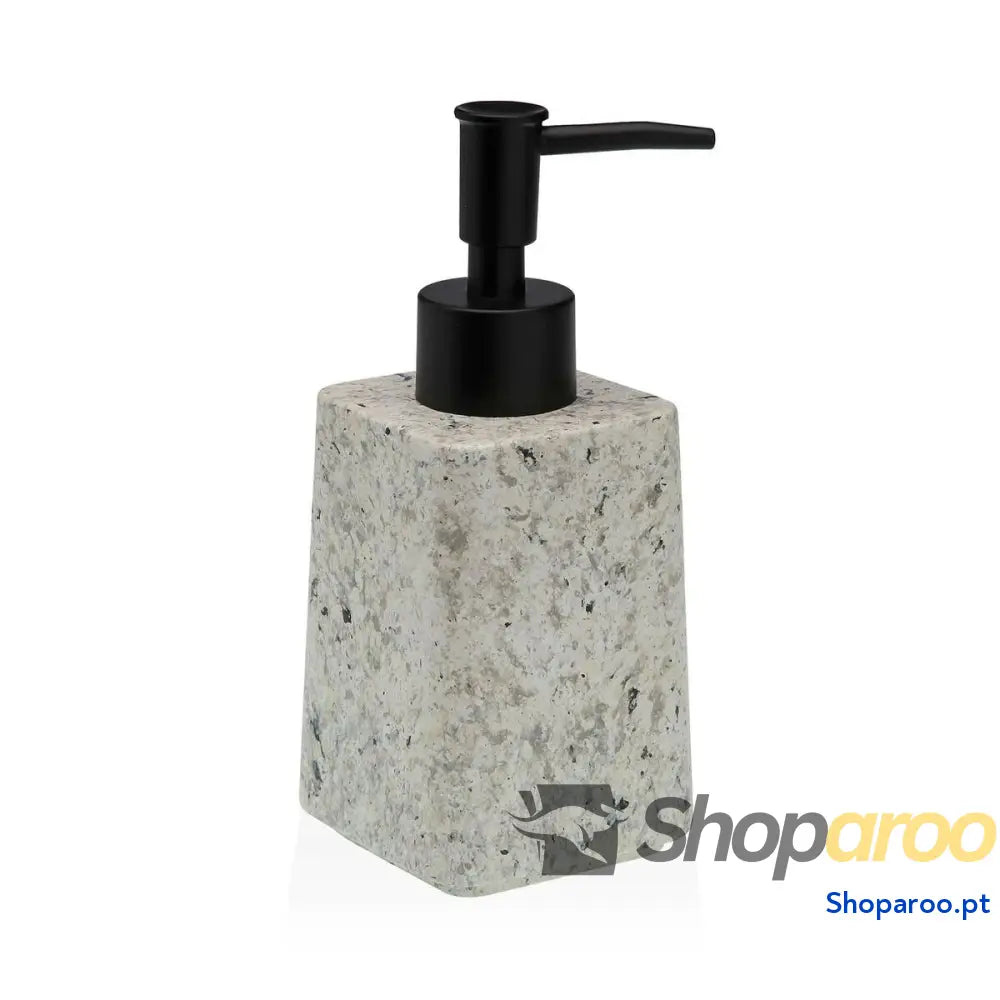 Dispensador de Sabão Versa Cinzento Cerâmica Plástico