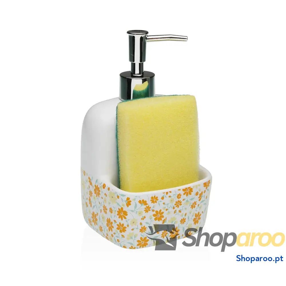 Dispensador de Sabão Versa CLIVIA Cerâmica 9,4 x 17,8 10,5 cm
