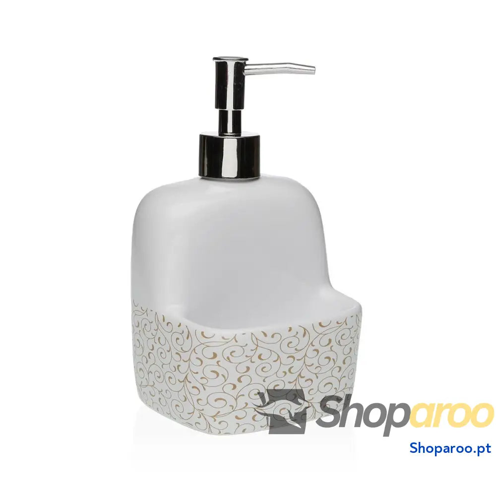 Dispensador de Sabão Versa Serpentine Cerâmica 9,4 x 17,8 10,5 cm