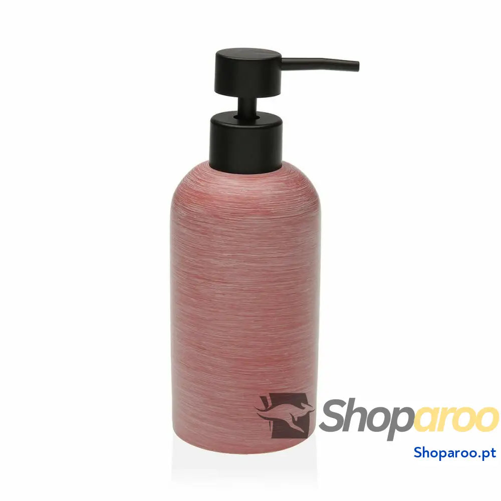 Dispensador de Sabão Versa Terrain Cor Rosa Plástico Resina (7,4 x 7,4 cm)