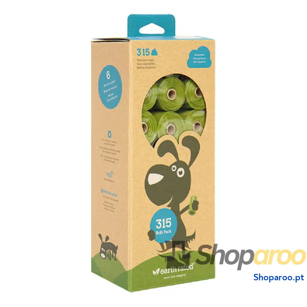 Dispensador de Sacos para Cães Earth Rated Plástico