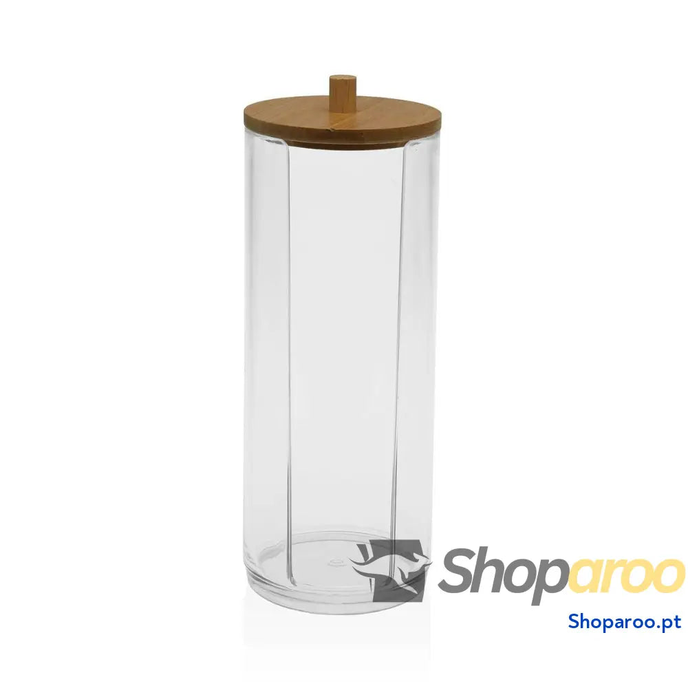 Dispensador Versa Discos de Algodão Bambu poliestireno (Banho & Duche)