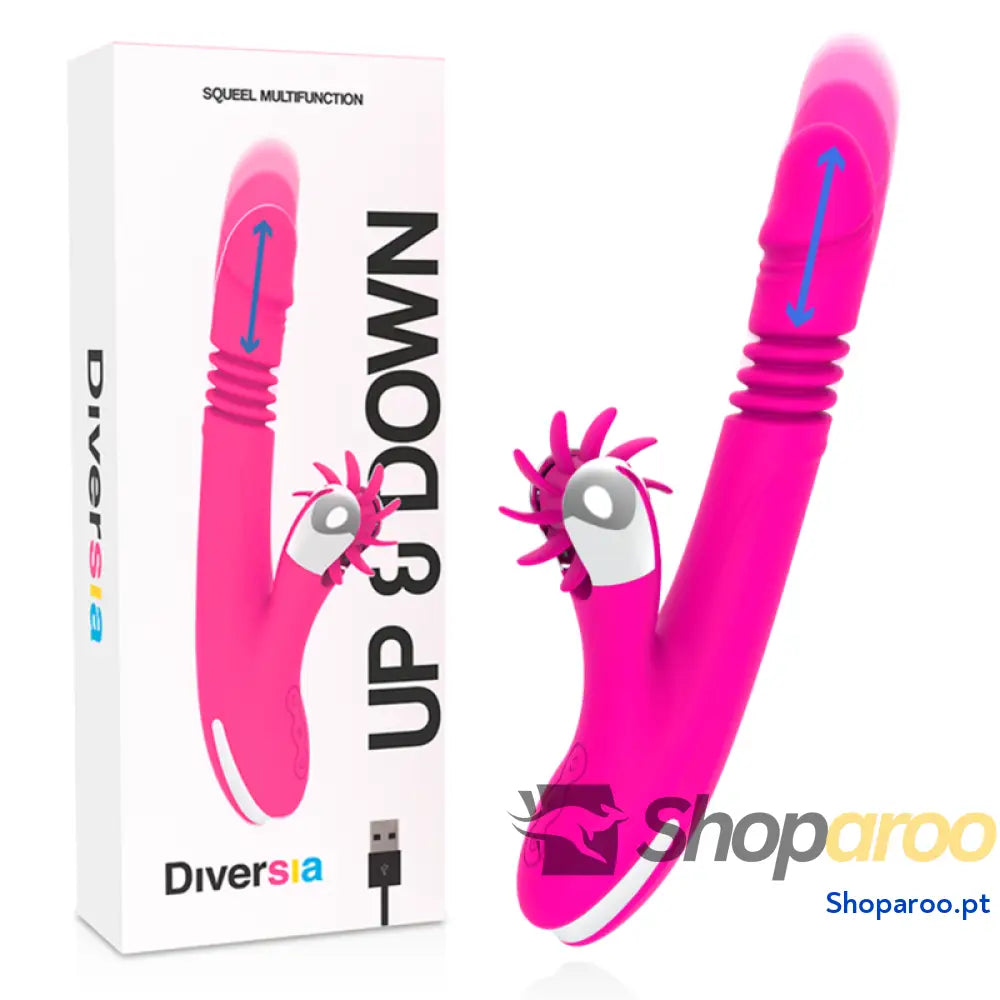 DIVERSIA COELHO PARA CIMA E BAIXO 24 CM