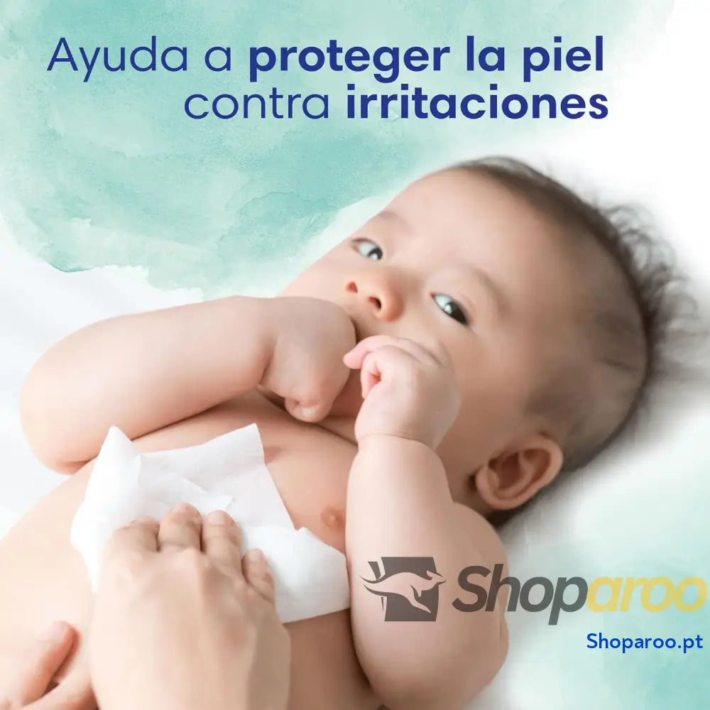 Dodot Toallitas Pure Aqua Para Bebé 864 (18 Packs de 48 Unidades) Ayuda A Restaurar El PH Natural De La Piel 99% Agua