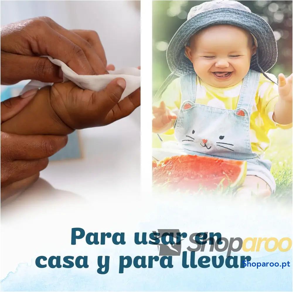 Dodot Toallitas Pure Aqua Para Bebé 864 (18 Packs de 48 Unidades) Ayuda A Restaurar El PH Natural De La Piel 99% Agua