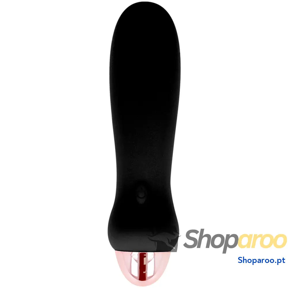 DOLCE VITA - VIBRADOR RECARREGÁVEL CINCO PRETO 7 VELOCIDADES