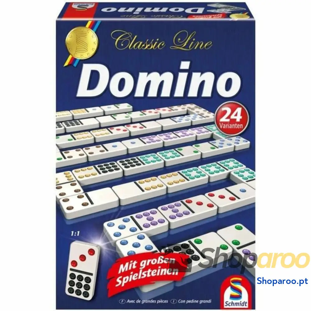 Dominó Schmidt Spiele Classic Line Multicolor