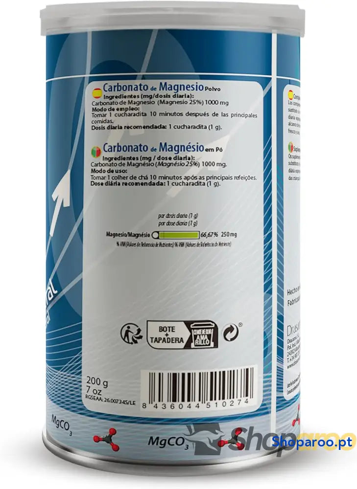 Carbonato de Magnésio para Metabolismo Energético e Pressão Arterial