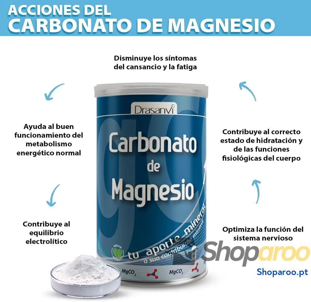 Carbonato de Magnésio para Metabolismo Energético e Pressão Arterial