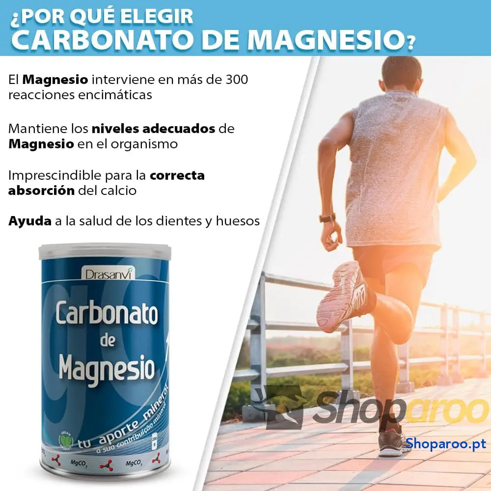 Carbonato de Magnésio para Metabolismo Energético e Pressão Arterial