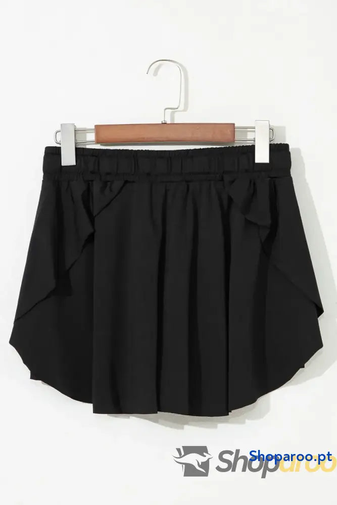 Drawstring Active Skorts