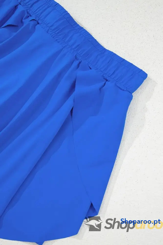 Drawstring Active Skorts