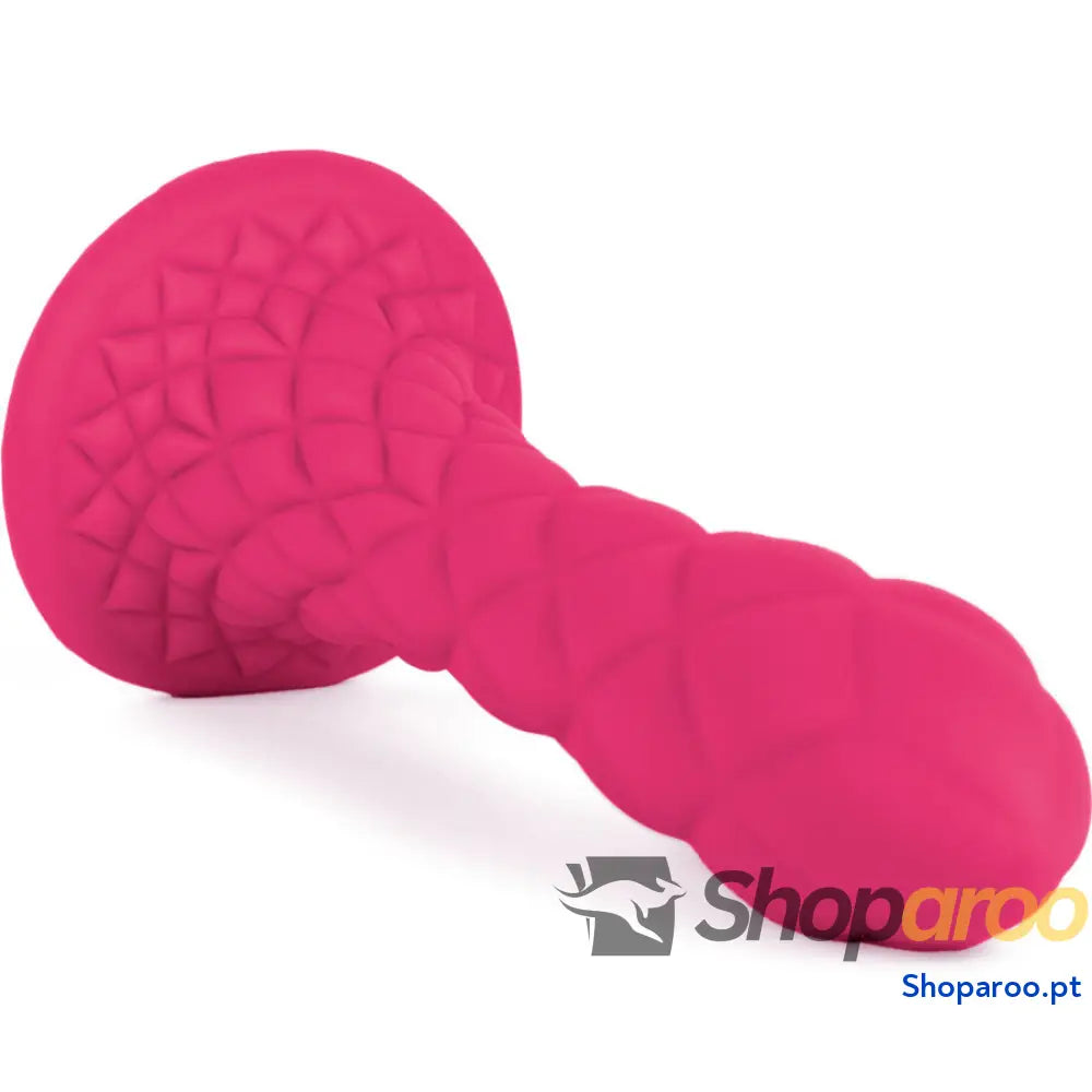 Dreamy Dildo Fantasy Silicone Líquido Termorreativo Fúcsia 18,5 cm