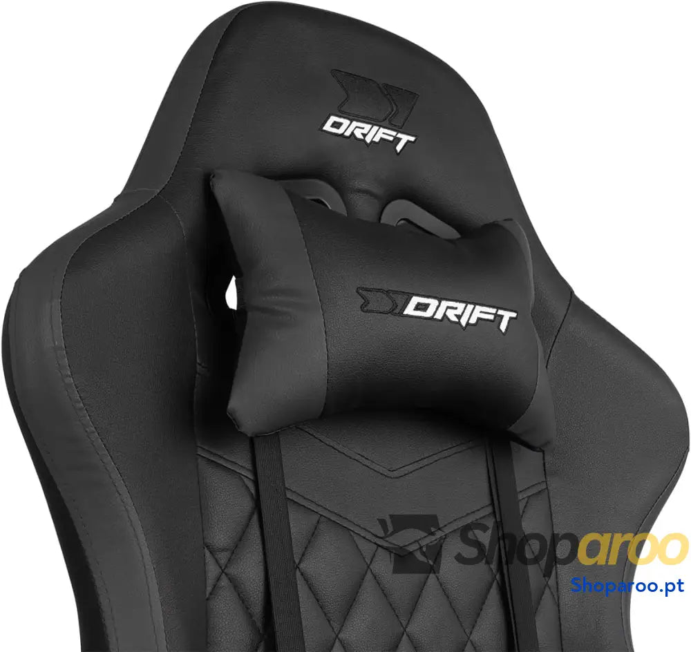 DRIFT GAMING DR35 Cadeira Gaming ergonómica profissional com apoios de braço 2D ajustáveis suporte lombar e cervical