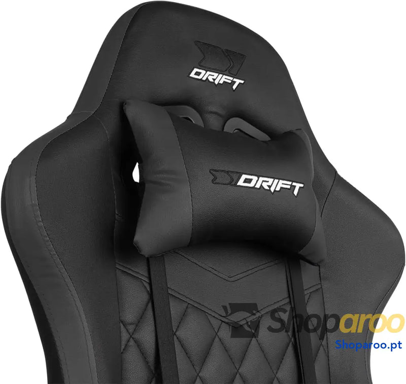 DRIFT GAMING DR35 Cadeira Gaming ergonómica profissional com apoios de braço 2D ajustáveis suporte lombar e cervical