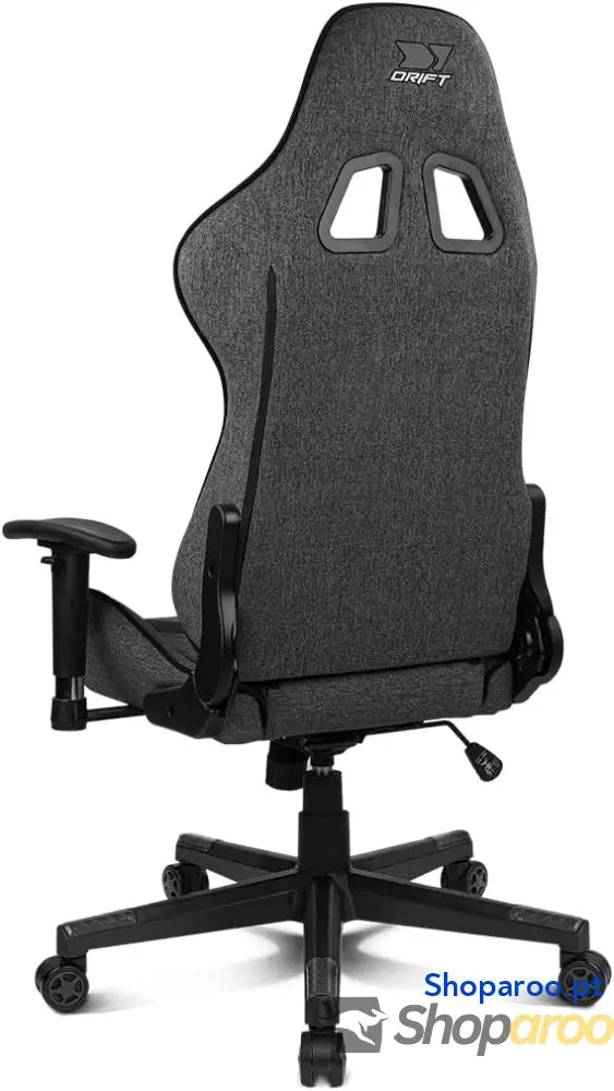DRIFT GAMING DR90 Cadeira de jogos ergonómica com encosto cabeça e lombar reclinável 135° braços 2D ajustáveis tecido