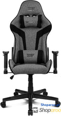 DRIFT GAMING DR90 Cadeira de jogos ergonómica com encosto cabeça e lombar reclinável 135° braços 2D ajustáveis tecido