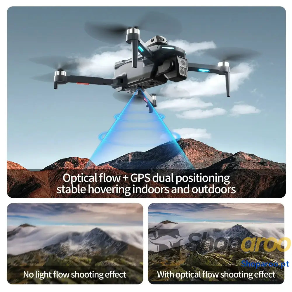 Drone 4K Profissional Xiaomi XT606 MAX GPS com Câmara HD e Evitação 360°