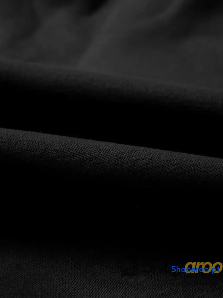 Conjunto de 2 peças casaco com fecho e calças cordão