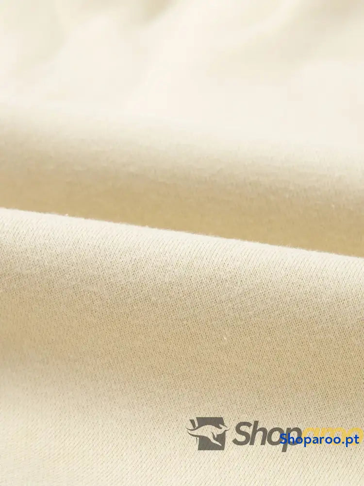 Conjunto de 2 peças casaco com fecho e calças cordão