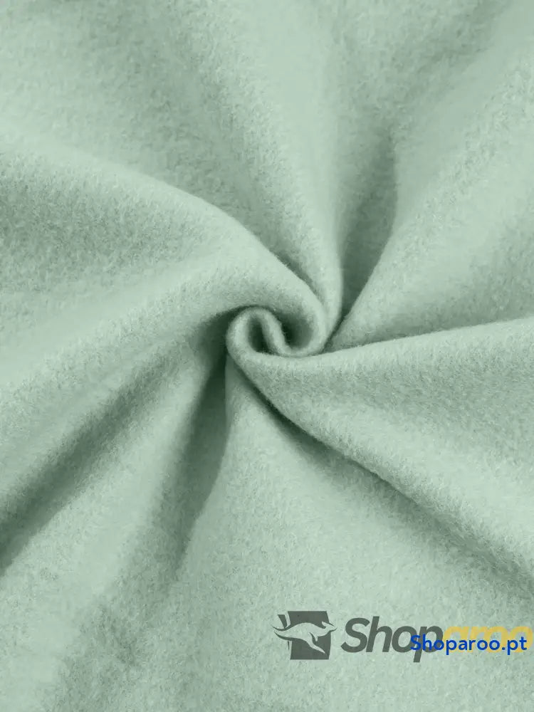 Conjunto de 2 peças casaco com fecho e calças cordão