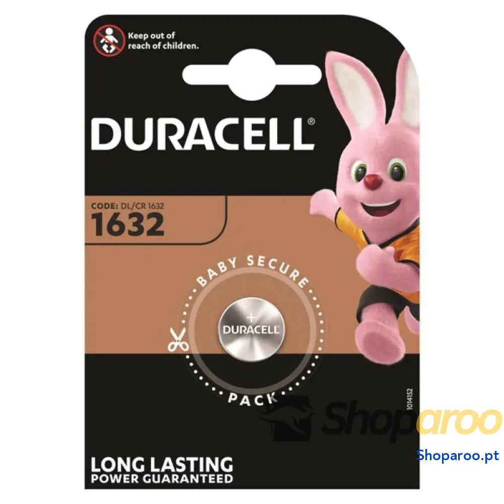 DURACELL BATERIA BOTO LITIO CR1632 3V 1 UNIDADE