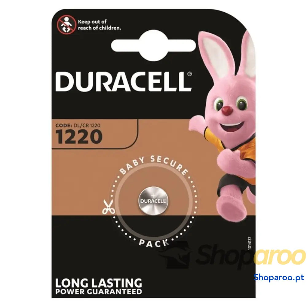 DURACELL BATERIA BOTON LITIO CR1220 3V 1UNIDADE