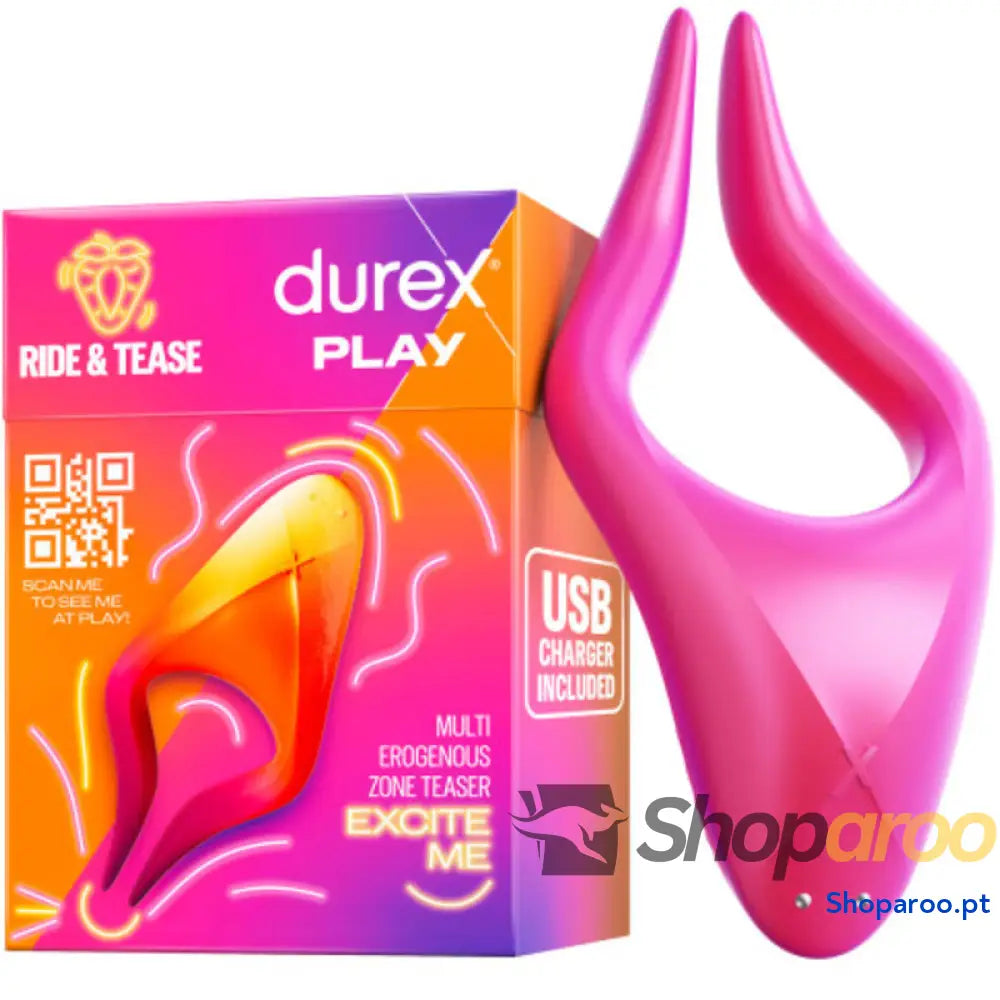 DUREX BRINQUEDO MULTI ESTIMULADOR RIDE & TEASE
