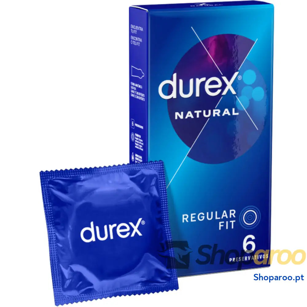 DUREX NATURAL CLÁSSICO 6 UNIDADES