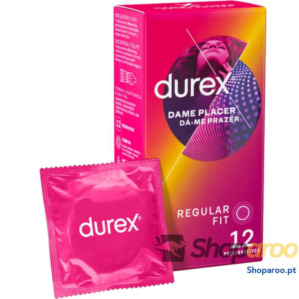 DUREX - PLACADOR DAME 12 UNIDADES