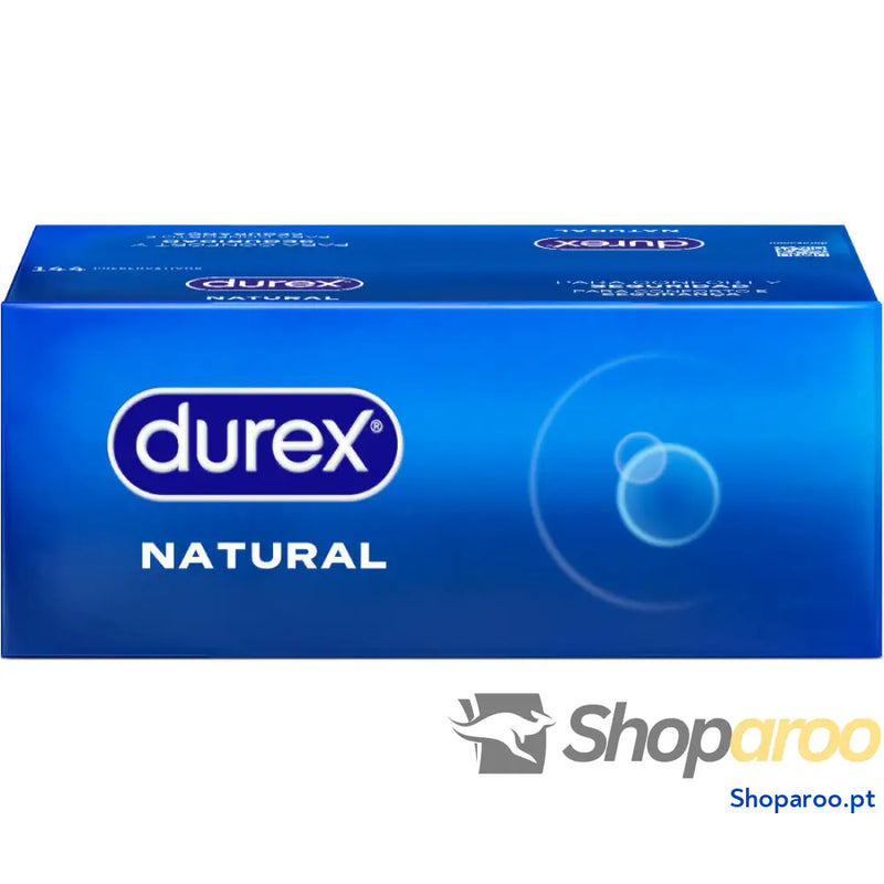 DUREX PRESERVATIVOS NATURAIS 144 UNIDADES