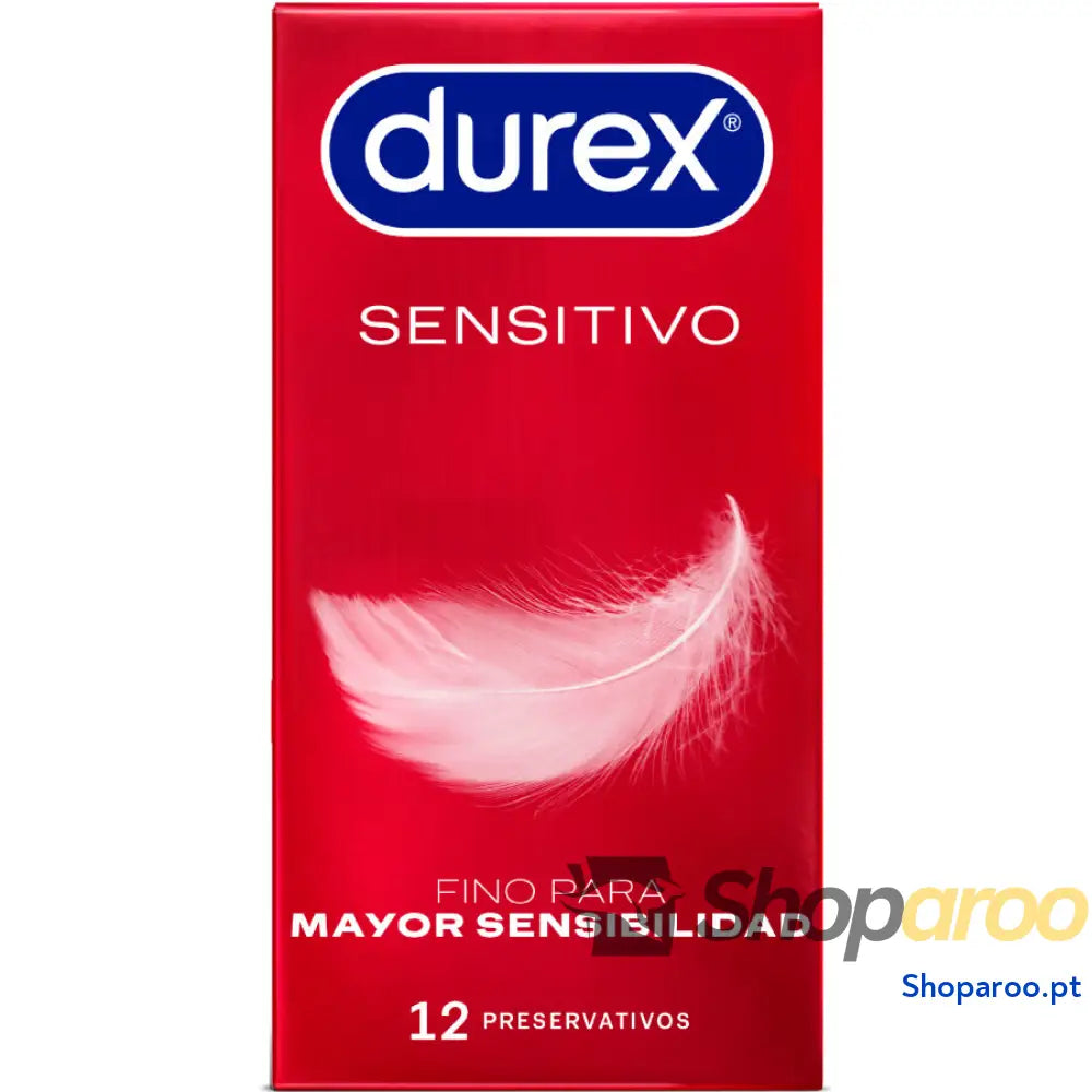 DUREX PRESERVATIVOS SENSITIVE 12 UNIDADES