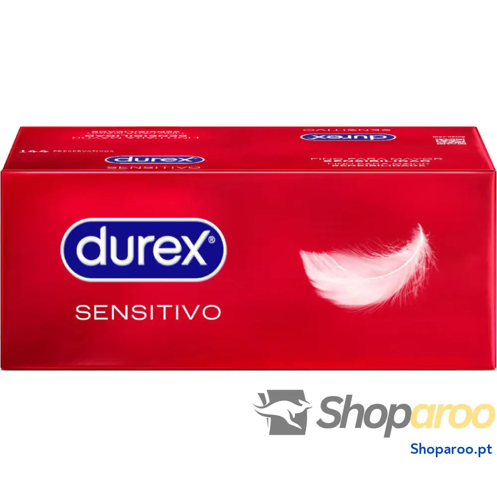 DUREX - PRESERVATIVOS SENSÍVEIS 144 UNIDADES