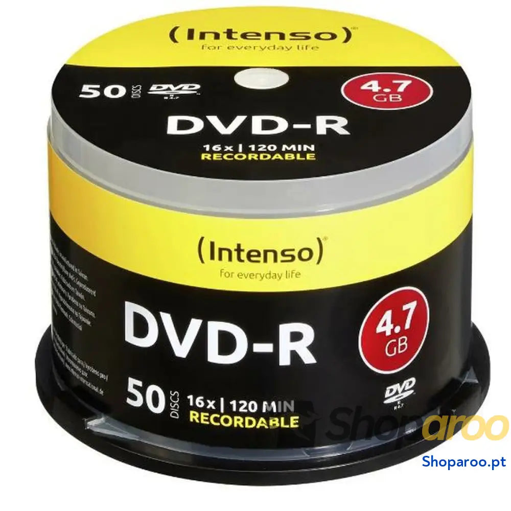 DVD-R INTENSO 4101155 (50 Unidades)