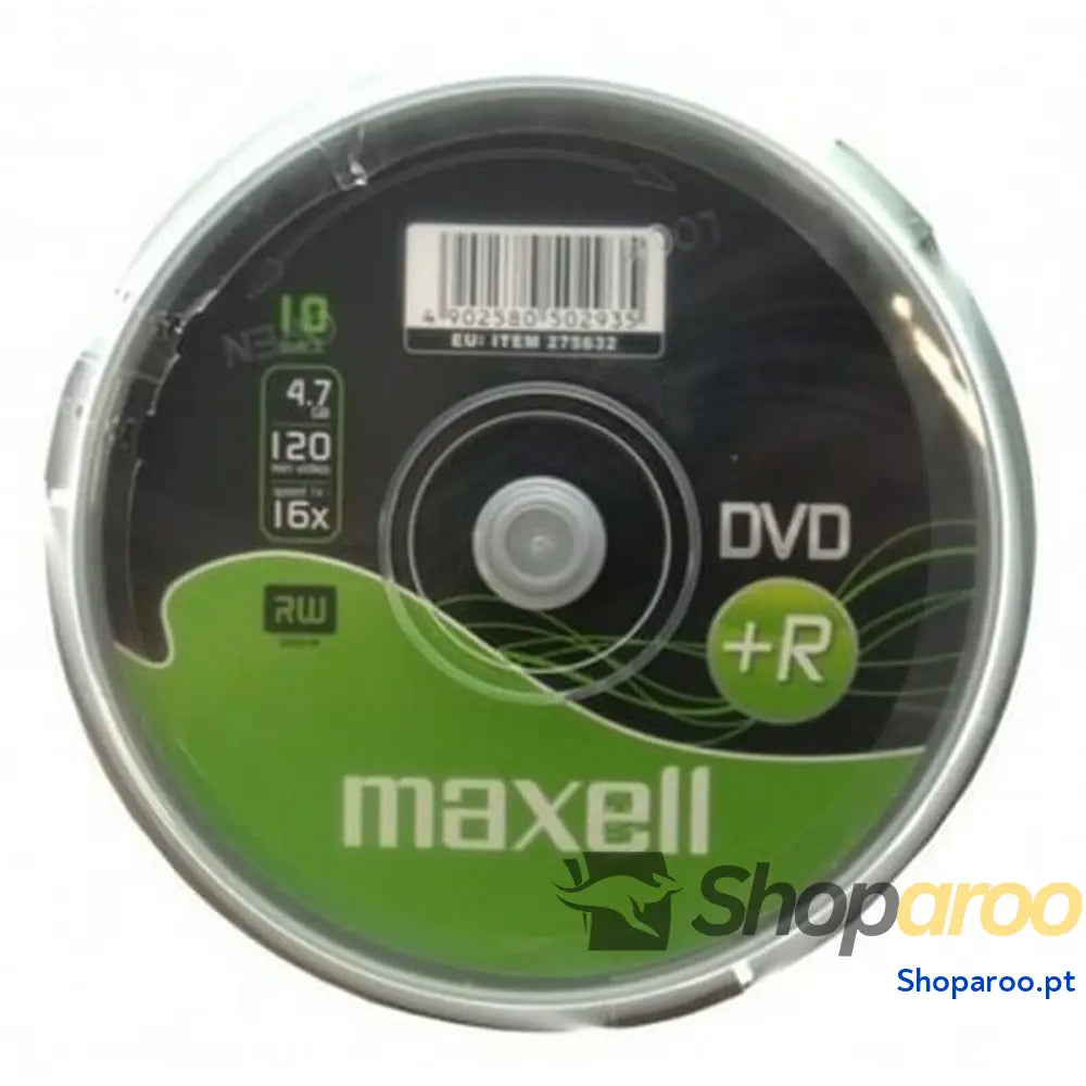 DVD+R Maxell MAXELL 275736.40.TE 4,7 GB