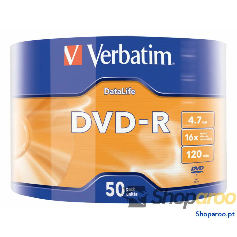 DVD-R Verbatim 43791 (50 Unidades)