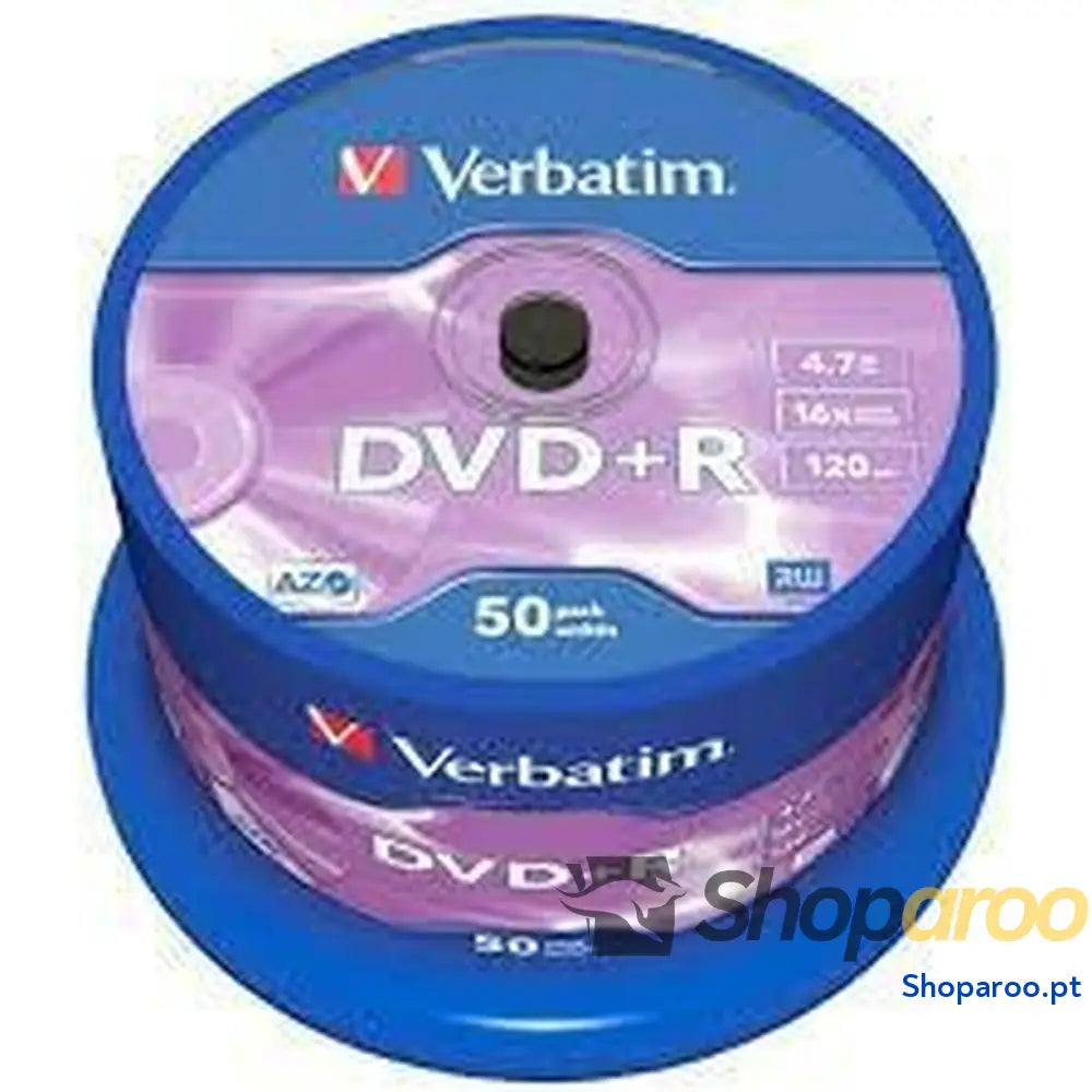 DVD+R Verbatim VB-DPR47S3A 50 Unidades