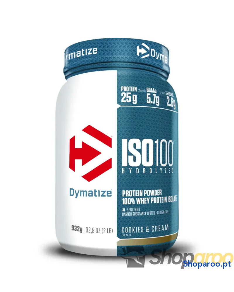 Dymatize ISO 100 Hydrolyzed Gourmet Vanilla 2264 g Hidrolizado de proteção soro Whey isolado em pó