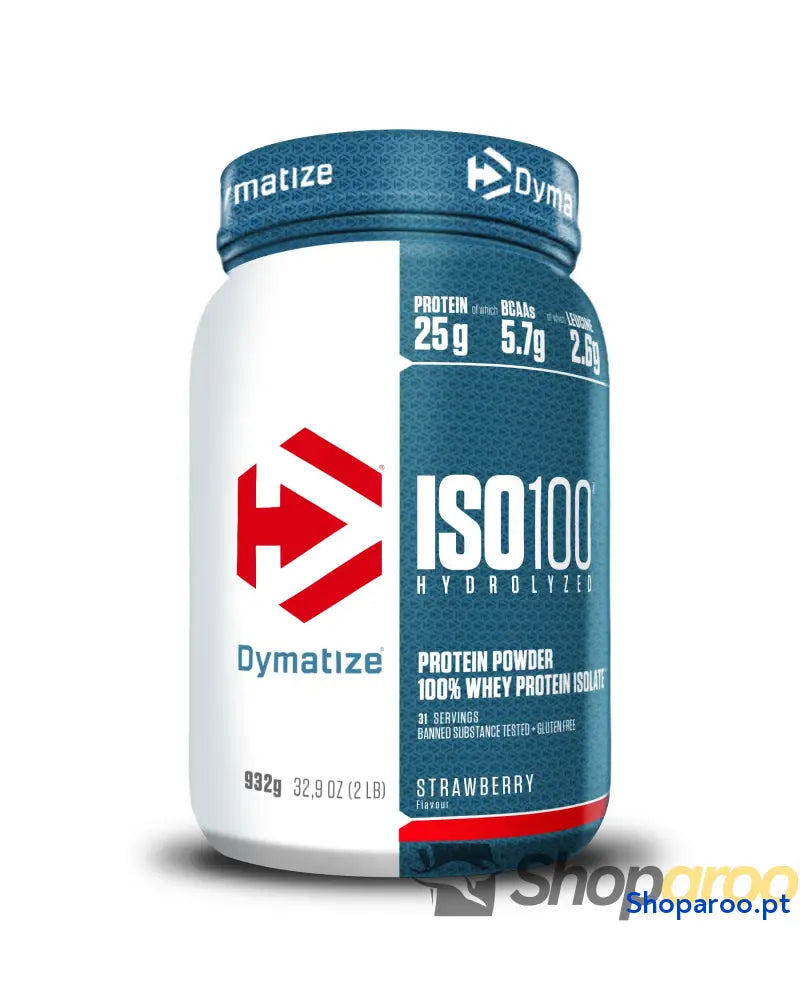 Dymatize ISO 100 Hydrolyzed Gourmet Vanilla 2264 g Hidrolizado de proteção soro Whey isolado em pó